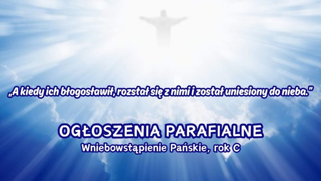 OGŁOSZENIA PARAFIALNE