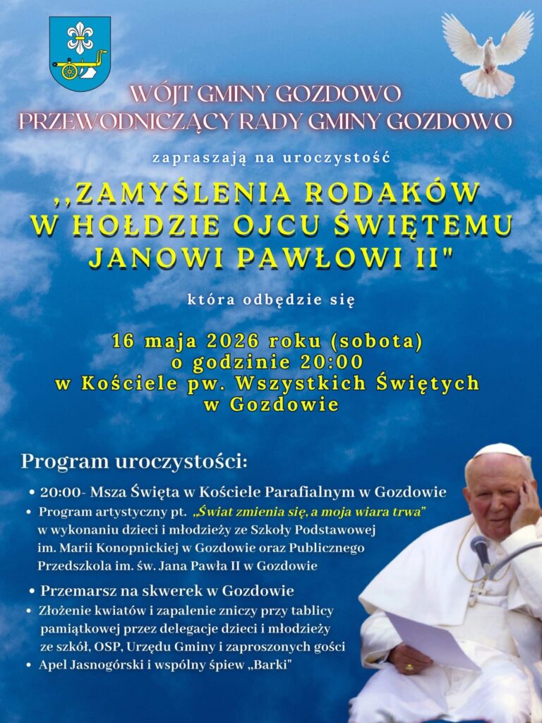 Zapraszamy na uroczystości.